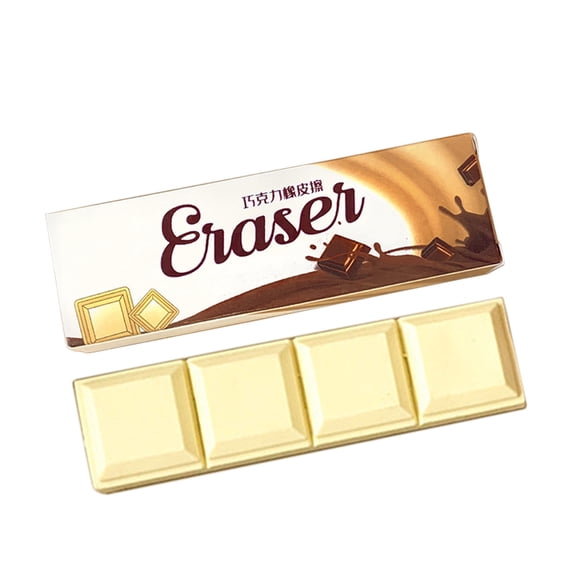 Handy Plastic Eraser for Classroom and Office - Durable, Long-Lasting, Excellent Performance, Comfortable Grip, Ideal for Writing and Study,Beige
