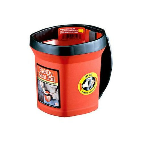 Handy Plastic Paint Bucket, 1 qt