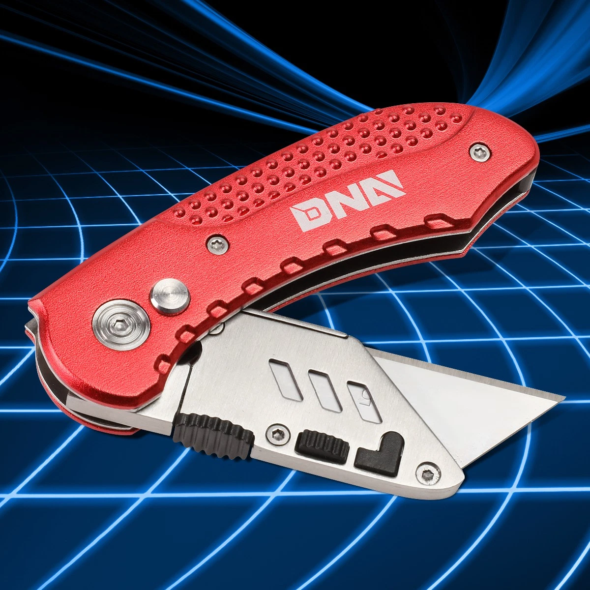 Handy Pocket Safety Foldable Locking Mechanism Utility Knife W 10 Spare 