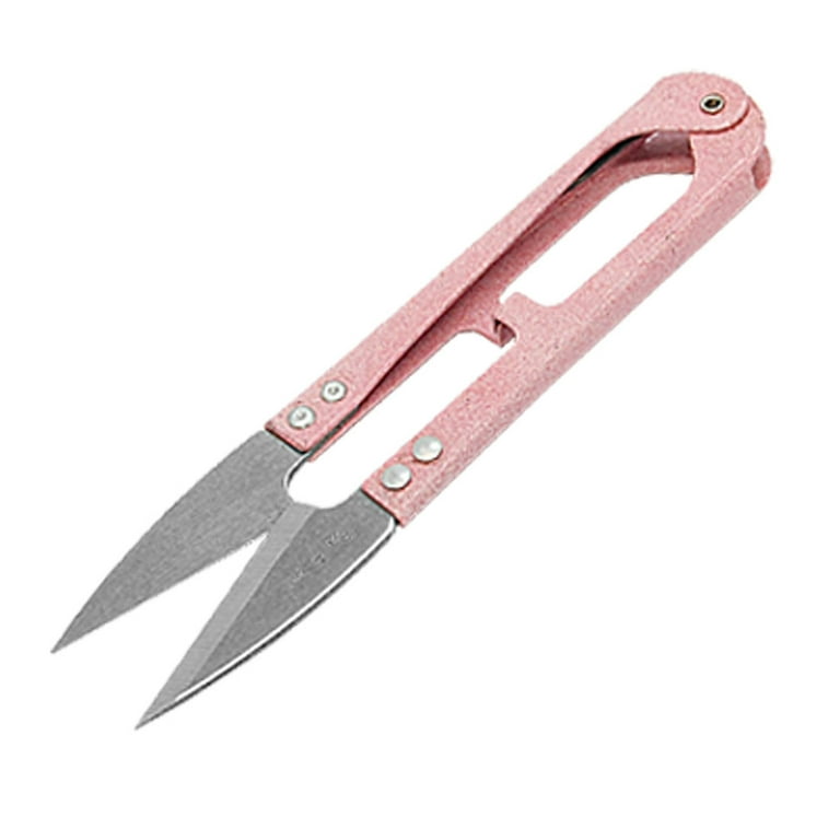 Handy Sharp Thrum Yarn Stitch Spring Scissors Pink 