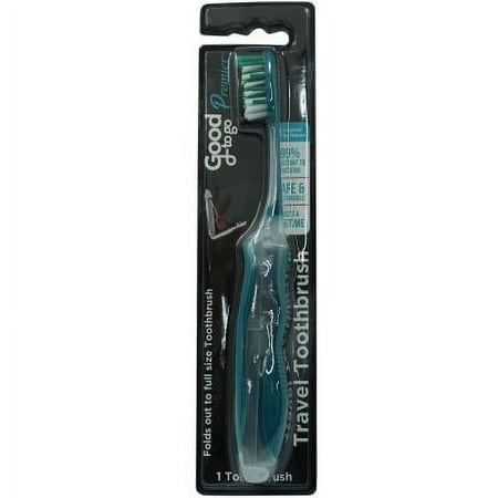 Handy Solutions Good To Go Premier Trifold Travel Toothbrush