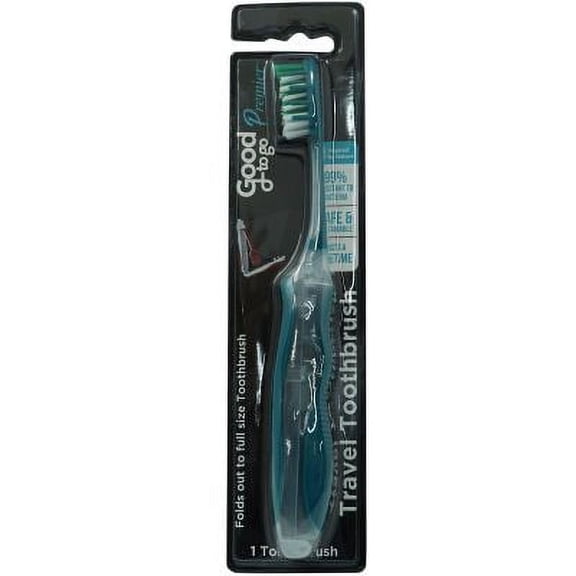 Handy Solutions Good To Go Premier Trifold Travel Toothbrush