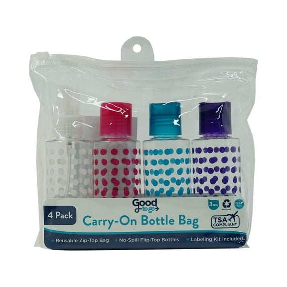 Handy Solutions Good to Go 4-Piece Bottle Kit Multicolor (Pack of 20)