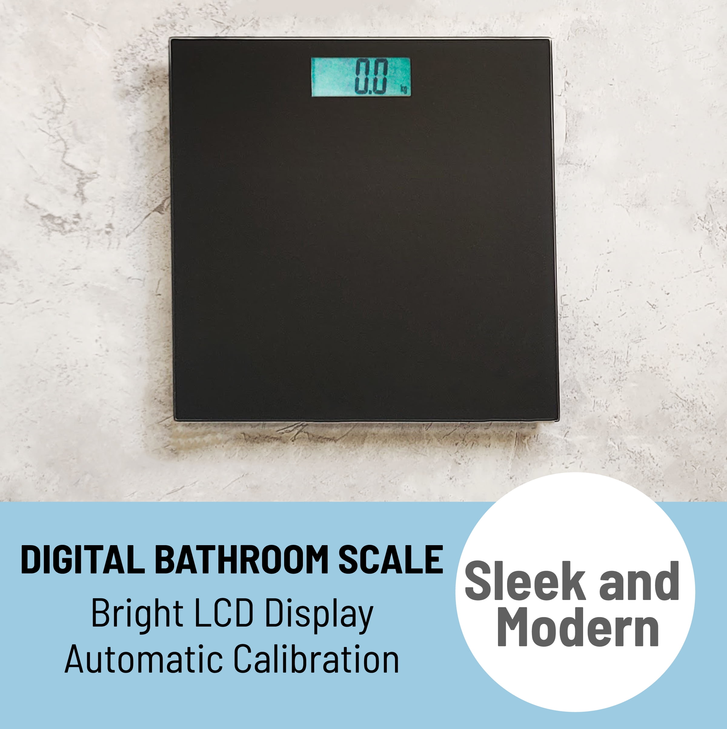 Voice Talking Digital Bathroom Scale Easy Auto Step-On Auto off