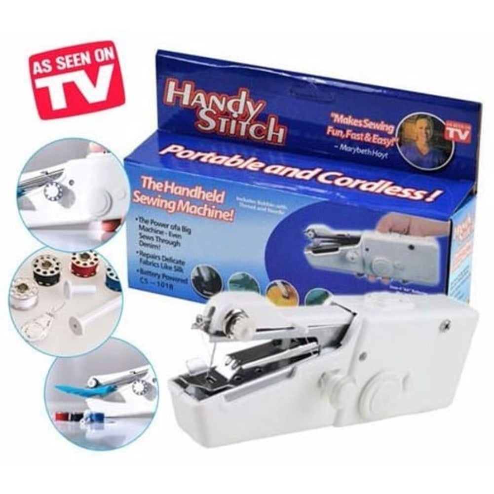 Handy Stitch Mini Sewing Machine Portable Handheld Sewing Products As Seen  On TV