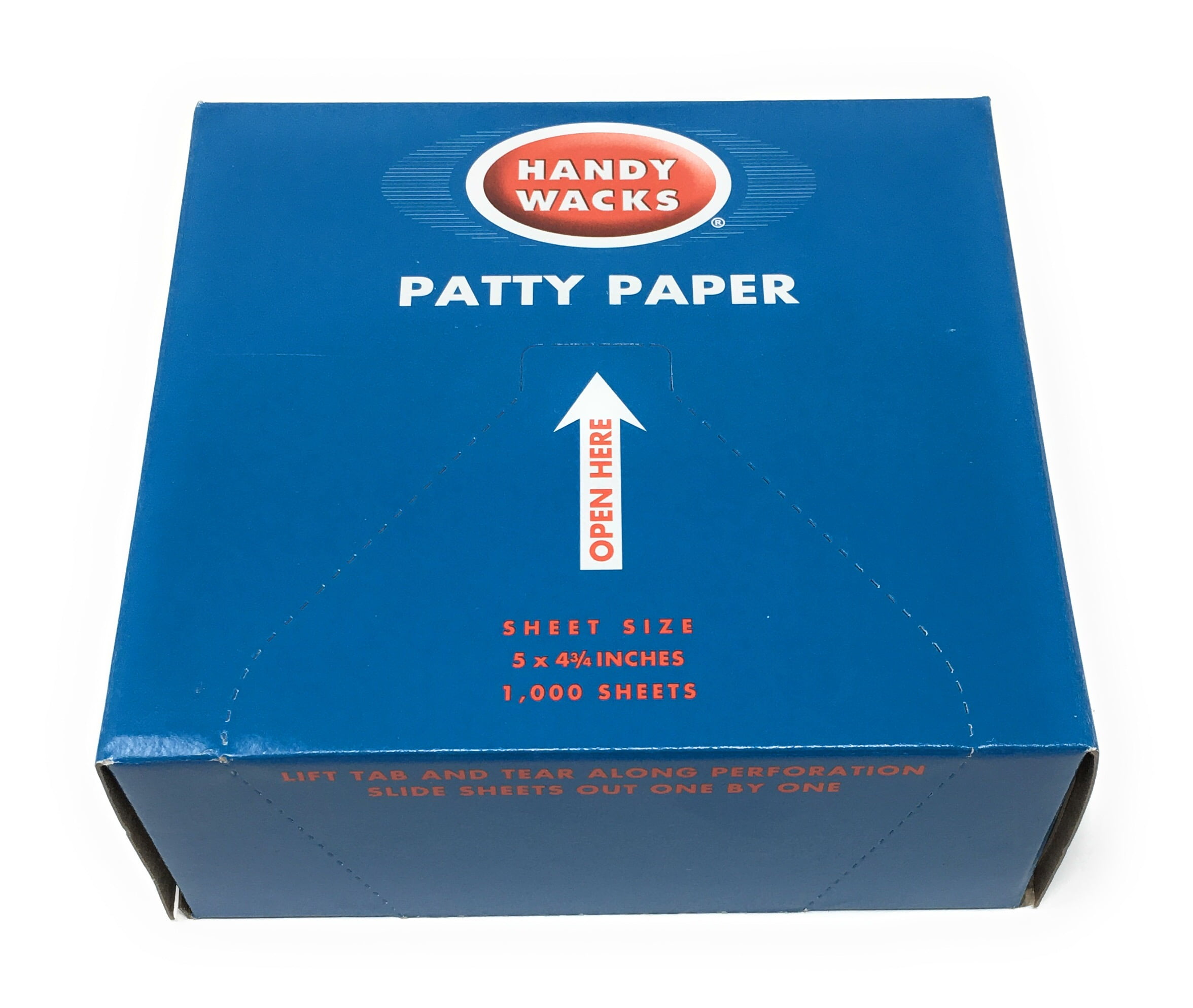 Waxed Butcher Paper Sheets | Hamburger Patty, | 200 Non-Stick Wax Paper  Squares Per Set (5.5x5.5)