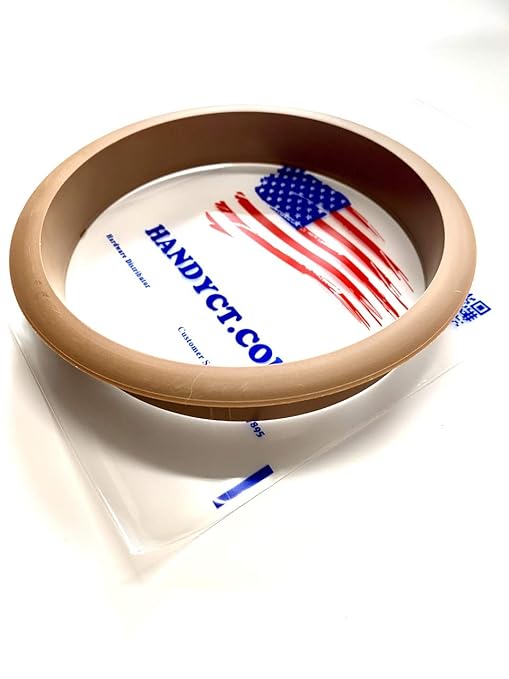 HandyCT Trash Grommet 6" Round, Plastic 1044 (TAN)