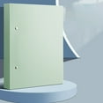 thumbnail image 1 of HandyHome 2 Ring Binder Folder(Mint Green), 12x10 Portfolio Folder Shockproof & Water-resistant Rivet Reinforced Sturdy Grip Ring, File Protecter Document Organizer School Office Stationery Supplies, 1 of 4