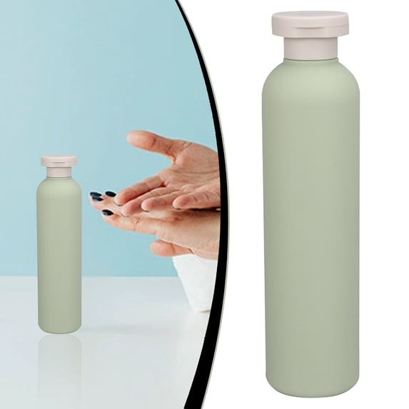 HandyHome 260ml Refillable Travel Shampoo Bottles, Leak Proof Flip Cap Plastic Travel Shampoo And Conditioner Bottles, Portable Soft Bottle For Shampoo Lotion Conditioner, Travel Home Bathroom Use