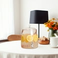 thumbnail image 1 of HandyHome Glass Pitcher with Lid & Faucet, 5L 169oz Juice Pitcher with Handle for Fridge, Drink Dispenser for Iced Tea, Juice, Sangria, Cold/Hot Beverage, Large Capacity Cold Beverage Jug, 1 of 4