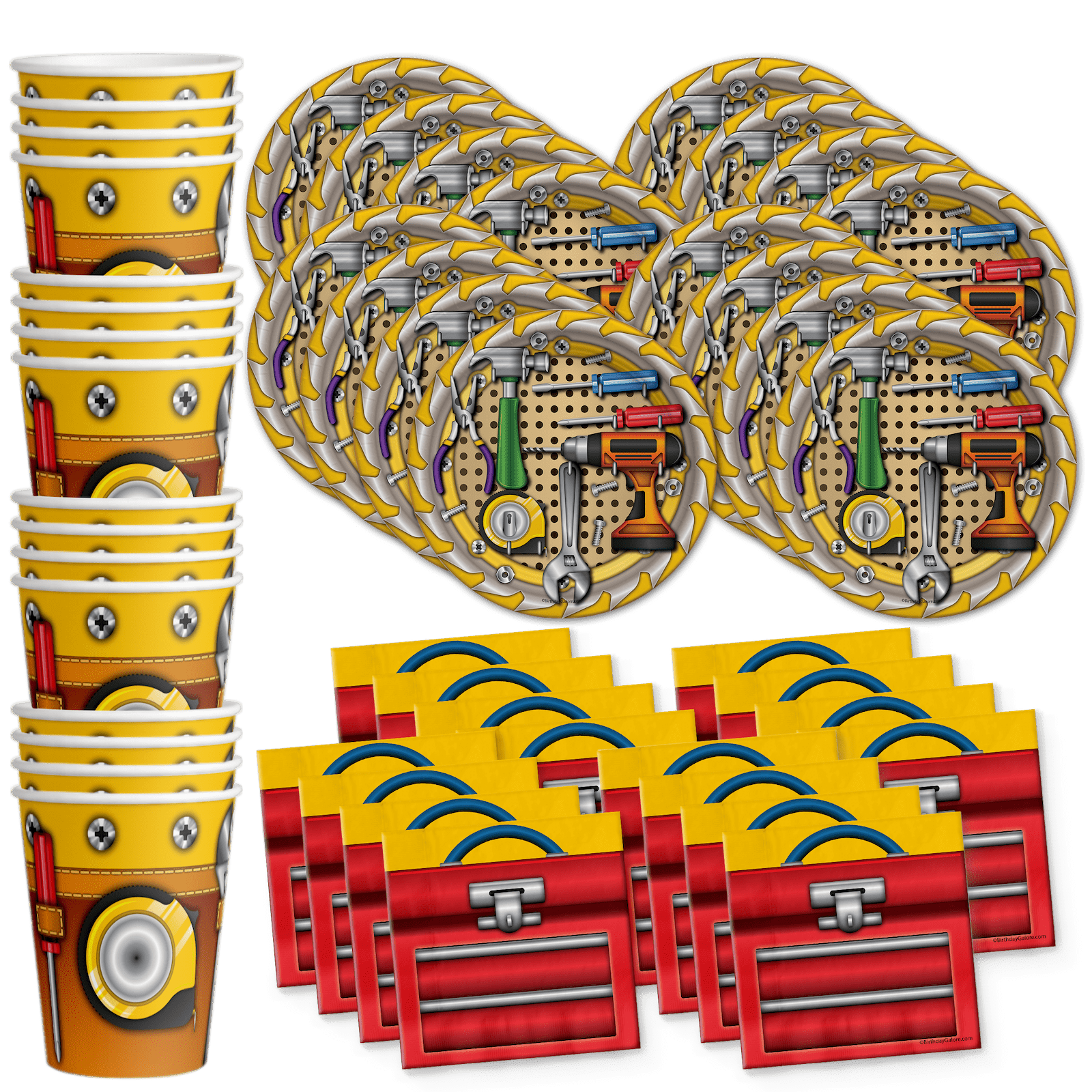 Handyman Birthday Party Supplies Tool Party Supplies Carpenter