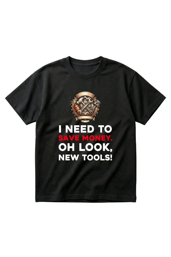 Handyman Dad Humor Oh Look New Tools Funny Husband Gift T-Shirts