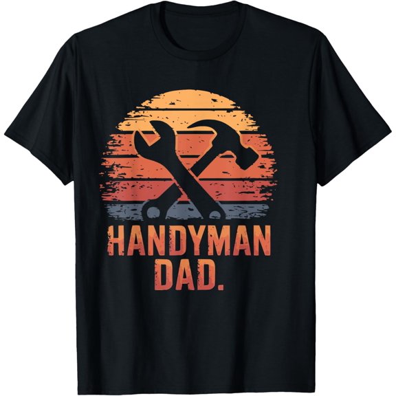 Handyman Dad: Vintage Tools Design for Fix-It Fathers T-Shirt