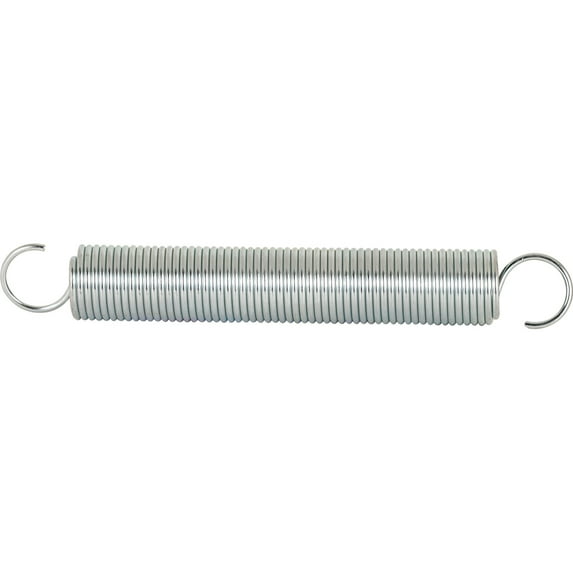 Handyman Extension Spring, 1-1/16 in. x 7 in., 0.105 in. Diameter, Open Single Loop