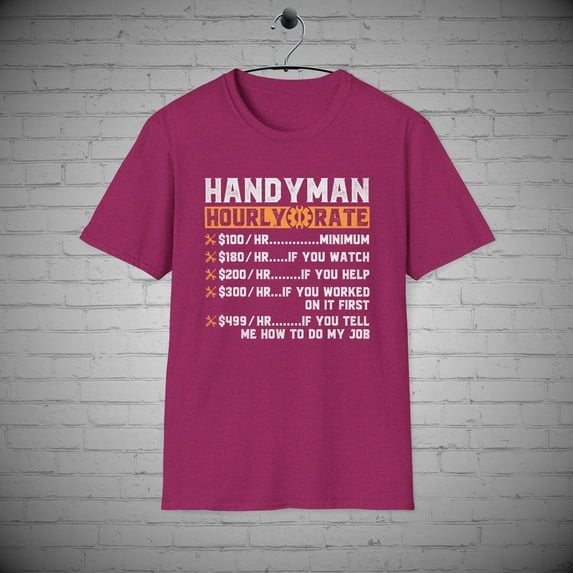 Handyman T-Shirt, I Fix Stuff tee, Gift for Handyman, Fathers Day tee
