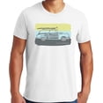 thumbnail image 1 of Hane's Men’s Short Sleeve Surfing Graphic T-Shirt, Small White, 1 of 1