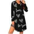 thumbnail image 1 of Hanen Nightgowns for Women Soft Cotton Sleep Shirts Short Sleeve Sleepwear - Adult Womens Nightgown, 1 of 7