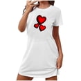 thumbnail image 1 of Hanen Women's Nightgown Cute Print Sleep Shirts Soft Nightshirt Lightweight Pajamas Dress Nightgowns for Women S-XXL, 1 of 3