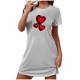 thumbnail image 1 of Hanen Women's Nightgown Cute Print Sleep Shirts Soft Nightshirt Lightweight Pajamas Dress Nightgowns for Women S-XXL, 1 of 3