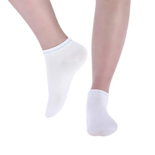 Zando 3 Pairs Long Pilates Grip Socks for Women Yoga Socks with