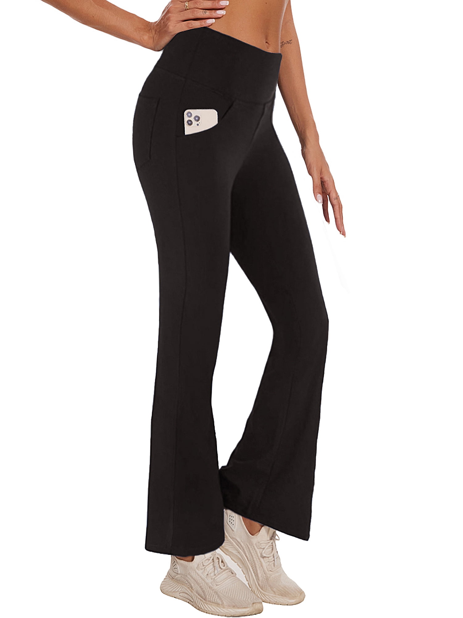 パンツ Bal original PHONE POCKET WIDE TROUSER Hanes Women's Light Steel French Terry Relax-Fit Pants - 31