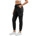 thumbnail image 1 of Hanerdun Womens Cargo Joggers with Pockets Workout Sweatpants Drawstring Elastic Waist Ankle Pants Activewear M, 1 of 9