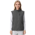 thumbnail image 1 of Hanerdun Womens Vest with Zipper Pocekts Lightweight Waterproof Windproof Sleeveless Jacket Hiking Golf Running Travel, 1 of 9