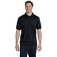 thumbnail image 1 of Hanes 054 EcoSmart Men's Polo Shirt - Black - Small, 1 of 2