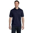 thumbnail image 1 of Hanes 054 EcoSmart Men's Polo Shirt - Deep Royal - Large, 1 of 2