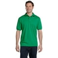 thumbnail image 1 of Hanes 054 EcoSmart Men's Polo Shirt - Kelly Green - X-Large, 1 of 2