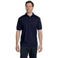 thumbnail image 1 of Hanes 054 EcoSmart Men's Polo Shirt - Navy - 2X-Large, 1 of 2