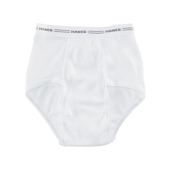 Hanes 3-Pack Cotton Basic Brief (30) White