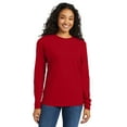 thumbnail image 1 of Hanes Men's Long Sleeve T-Shirt Tee Perfect-T Lightweight Soft Crewneck S-3XL, 1 of 8
