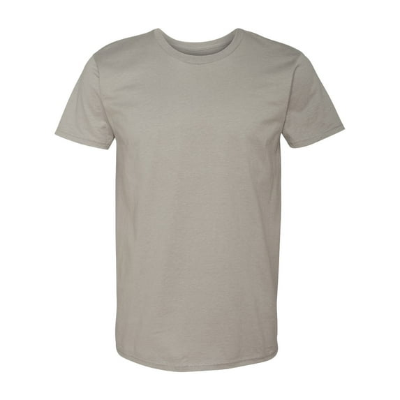 Hanes 4.5 oz. 100% Ringspun Cotton nano-T T-Shirt (4980) Vintage Grey, M