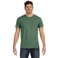 thumbnail image 1 of Hanes 4.5 oz. 100% Ringspun Cotton nano-T T-Shirt with Pocket (498P) Vintage Green, M, 1 of 2