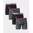 thumbnail image 1 of Hanes 4-Pack Boxer Brief Ultimate Men's X-Temp Performance FreshIQ black grey, 1 of 6