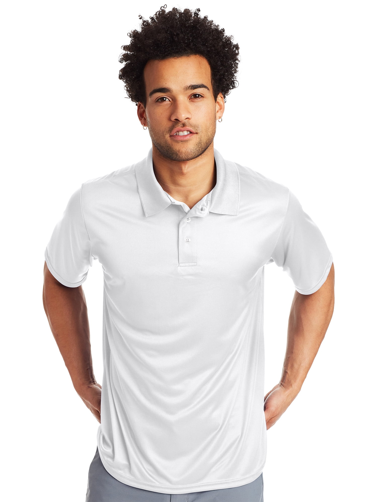 Hanes dri fit polo shirts top