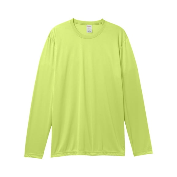 Hanes 482L Cool DRI LONG Sleeve Performance T-Shirt (2 PACK)