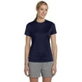 thumbnail image 1 of Hanes 4830 Ladies Cool Dri T-Shirt - Navy - X-Large, 1 of 2