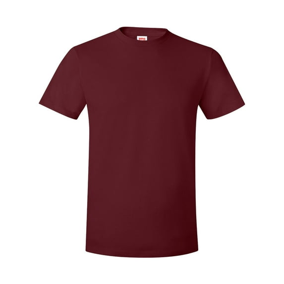 Hanes 4980 Adult 4.5 oz. 100% Ringspun Cotton nano-T T-Shirt (2 PACK)