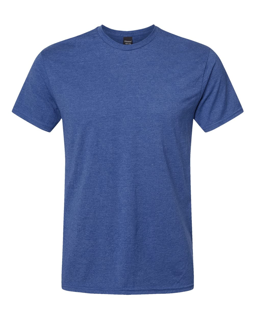 Hanes 4980 Adult 4.5 oz. 100% Ringspun Cotton nano-T T-Shirt - Walmart.com