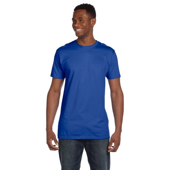 Hanes 4980 Nano Cotton T-Shirt - Deep Royal - 3X-Large