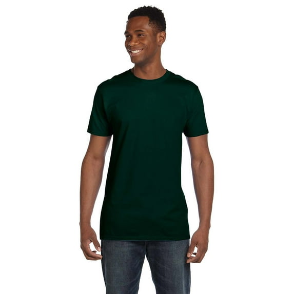 Hanes 4980 Nano Cotton T-Shirt - Forest - X-Large