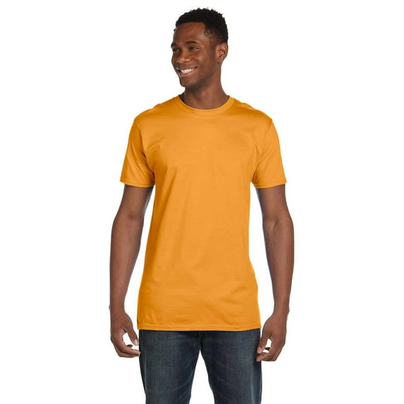 Hanes 4980 Nano Cotton T-Shirt - Gold - 3X-Large