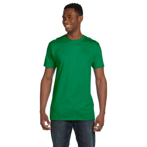Hanes 4980 Nano Cotton T-Shirt - Kelly Green - 2X-Large