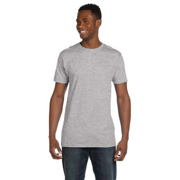 Hanes 4980 Nano Cotton T-Shirt - Light Steel - X-Large