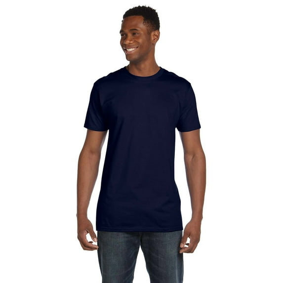Hanes 4980 Nano Cotton T-Shirt - Navy - 3X-Large