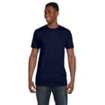 thumbnail image 1 of Hanes 4980 Nano Cotton T-Shirt - Navy - X-Large, 1 of 1