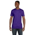 thumbnail image 1 of Hanes 4980 Nano Cotton T-Shirt - Purple - Medium, 1 of 1