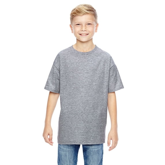 Hanes 498Y Youth 4.5 Oz. 100 Ringspun Cotton Perfect-Tt-Shirt